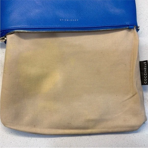 Coccinelle Blue Crossbody Bag - Picture 9 of 9